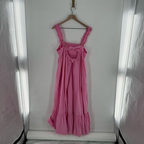 Free People Isabella Maxi Dress Boho Summer Vacation Resort Lightweight Sz Small - Picture 3 of 8